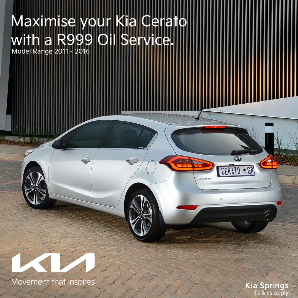 Kia Oil ServiceCerato